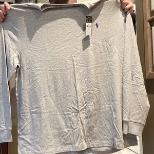 3 long sleeve polo tees